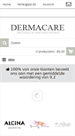 Mobile Screenshot of dermacare.nl